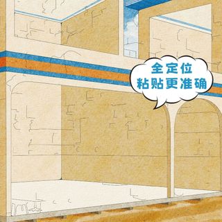 Senyou A4 Cao Trong Suốt Phiên Bản Lớn 40.0 Bánh Mì Bên Biển DIY Cảnh Quan Miếng Dán Ba Chiều Giải Nén Handmade