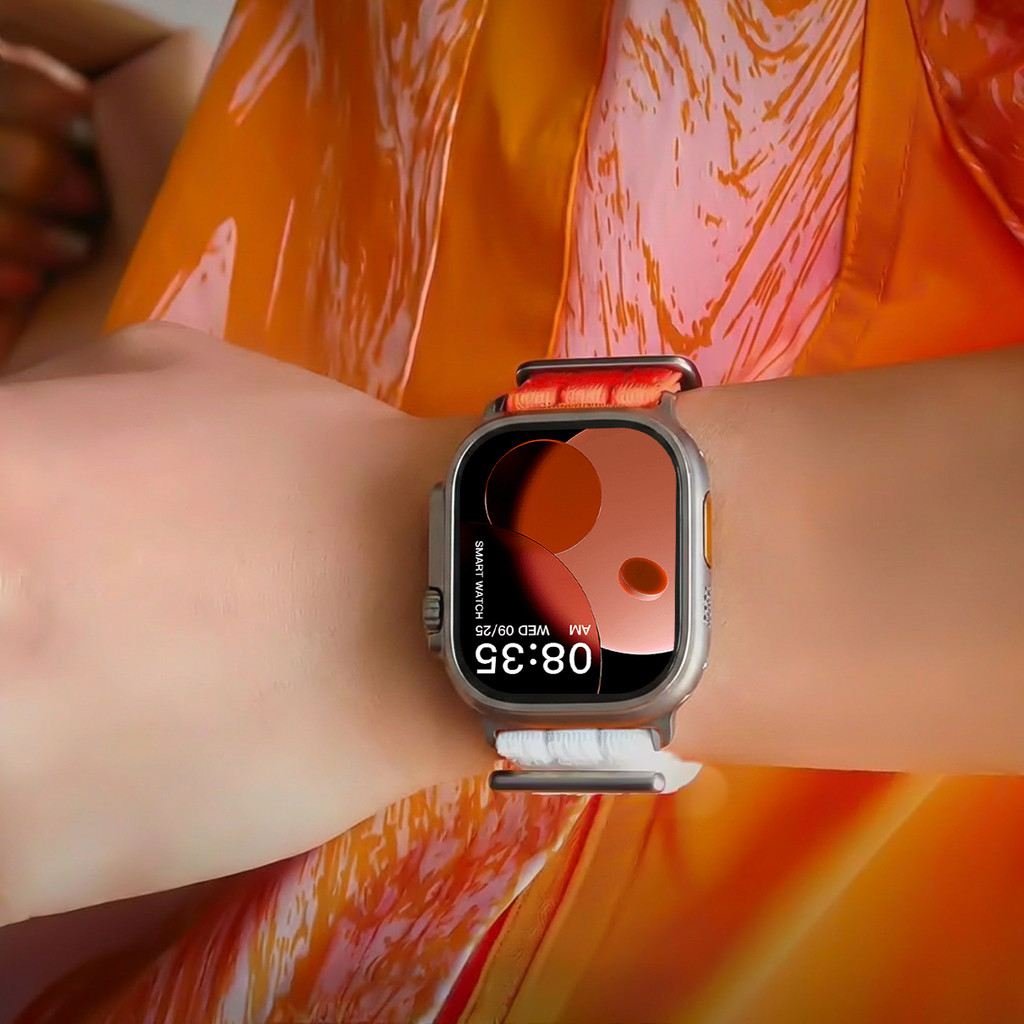 Dây đeo Nylon cho Apple Watch Ultra3 / 2 / 1 49mm Series11 / 10 46mm 45mm 44mm 42mm 41mm 9 8 7 6 SE3