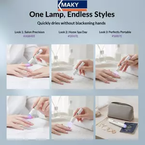 Đèn móng tay Led Mini MAKY có cho Qui Curing Solutions VN