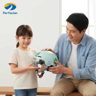 Perfeclan Trẻ Em Bảo Vệ Đầu Có Thể Điều Chỉnh Trẻ Em Mũ Bảo Hiểm Mùa Hè Xe Đạp Mũ Đội Đầu Cho Đi Ngoài Trời Đi Lại Tuổi