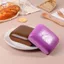 QEARY Mô Phỏng Bánh Mì Bóp Đồ Chơi, PU Mô Phỏng Thực Phẩm Dính Bánh Mì Nướng Chậm Đồ Chơi, Mới Lạ Tròn / Vuông Ngộ nghĩnh Mềm Cảm Giác Đồ Chơi Squishy Đồ Chơi Trẻ Em