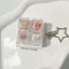 Đồ chơi móc khóa Fidget SMILE, Mặt dây chuyền nút Fidget thời gian 4 phím, Hình gấu Pastel Giảm căng thẳng Không có đồ chơi giác quan nhẹ Người lớn & Trẻ em