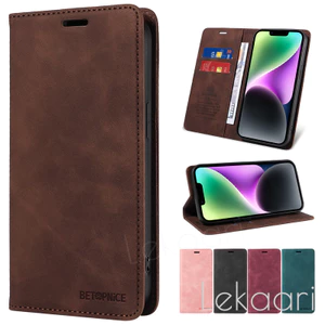 Ốp Lật Da Mờ Cho Realme C85 C75 C75X C71 C73 C63 C61 C55 C53 C51 C35 C25 C25s C15 C12 C21 C21y 15X 15T 15 14X 14T 14 GT 7 6 Neo SE Pro Vỏ Ví RFID Từ Tính