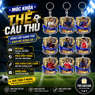 Thẻ Cầu Thủ Chỉ Định FC Mobile IN 2 MẶT -MÓC KOÁ MẪU MỚI 2026 Chọn Theo Mẫu - RIN HUDA