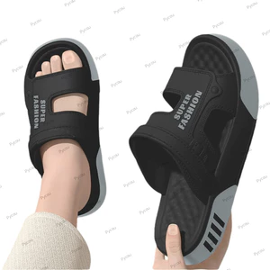 Dép nam PYCOU, Trượt đế mềm thoáng khí EVA, Dép chống trượt nhẹ mùa hè