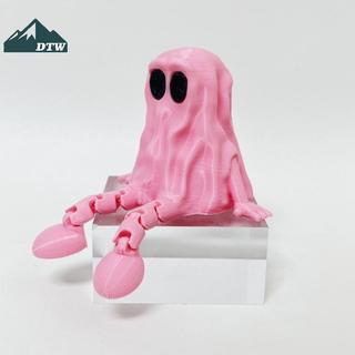 DTW 1 Cái Khớp Di Chuyển Được Lễ Hội Đêm Trang Phục Đồ Chơi Trẻ Em 3D In Hình Halloween Ma Trang Trí Nhà Cửa Trang Trí Ngày Lễ Quà Tặng Thể Thao