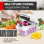 Máy Xay Thực Phẩm Đa Năng VN 15 Trong 1, Có Hộp Bảo Quản, Máy Cắt Rau, Dụng Cụ Cắt Rau Nhà Bếp, Máy Thái Và Máy Xay Thịt