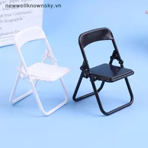 MỚI Ghế Mini 1: 12 Nhà Búp Bê Thu Nhỏ Ghế Gấp Ghế Ghế bành Nhà Trang Trí Đồ Chơi SKY