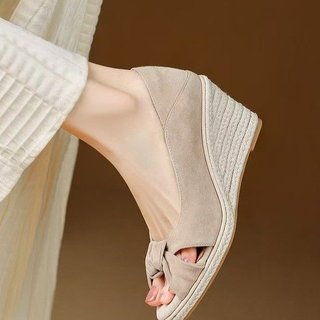Giày Cao Gót Nữ Miệng Cá Dày Gót Slip-On Thời Trang