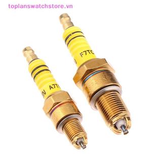 Toplanswatchstore 1 Cái Bugi 3 Điện Cực Ba A7TC D8TC Cho GY6 CG 50 70 110 125 150CC Xe Máy Atv Xe Tay Ga Bụi Bẩn Xe Đạp Go Kart VN