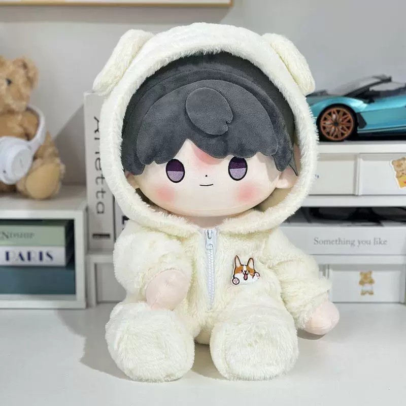 Ceciu Mùa Đông Chó 40cm Cotton Búp Bê Quần Áo Ngồi Ichiban Phần Thưởng Thay Thế Không Thuộc Tính Búp Bê Búp Bê Quần Áo 6.2