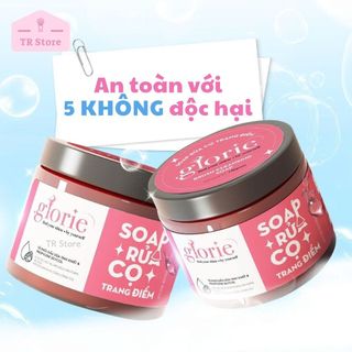Xà Phòng Vệ Sinh Cọ Mút Trang Điểm GLORIE MUA 1 TẶNG 2 - Làm Sạch Sâu Mỹ Phẩm Chống Nước