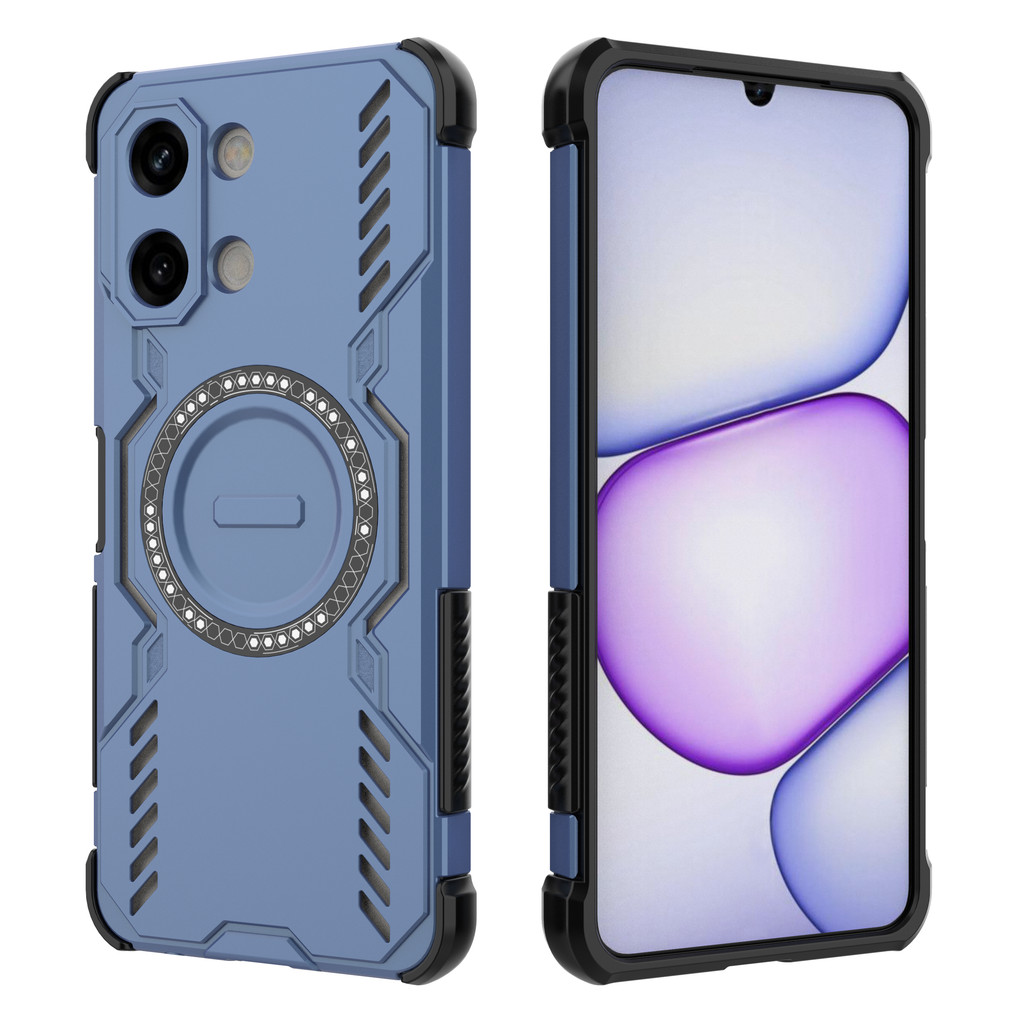 Ốp lưng Vivo Y11D Vòng từ tính Vỏ tản nhiệt chống rơi cho vỏ điện thoại Vivo Y11D