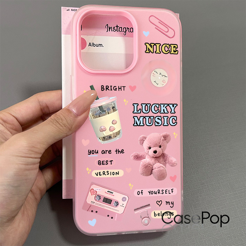Ốp điện thoại cho iPhone 17/16 Pro Max/15/14/13/12/11 15/14/13/12/11; Họa tiết hoa tulip vẽ nguệch ngoạc