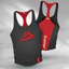 Muscle Boy Mùa Hè Thể Dục Áo Vest Nam Bóng Rổ Thi Đấu Chạy Bộ Huấn Luyện Co Giãn I-Vest Thể Thao