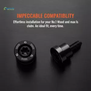 Tối đa hóa hiệu suất chơi gôn với vít trọng lượng 1Pc cho trình điều khiển QI35 LS Có thể điều chỉnh 2g đến 8g mới