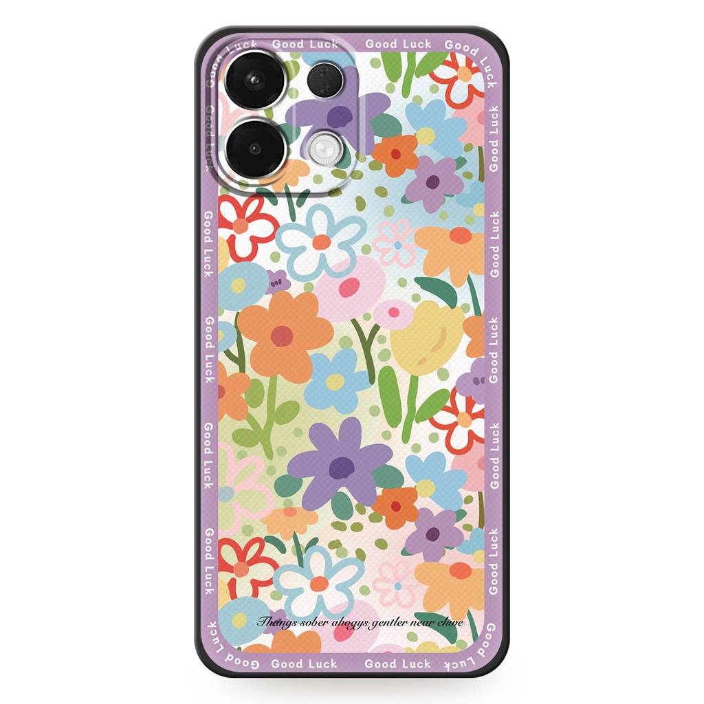 Ốp điện thoại TPU silicone họa tiết graffiti hoạt hình thời trang cho OPPO K12S/K13 5G, bảo vệ toàn bộ, chống sốc, va đập, bụi, thấm nước