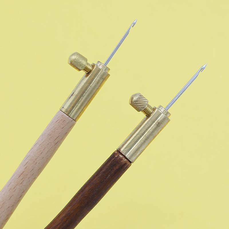 MUQV Kim Thêu Tambour Móc Luneville Móc Tay Cầm Với 3 Kim Bộ S Couture Luneville Lấp Lánh Hạt Dụng Cụ Thêu n