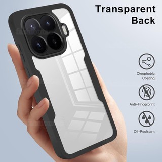 Dành Cho Xiaomi17T Pro 5G 360 Bảo Vệ Toàn Diện Ốp lưng Xiaomi 17T Pro 17TPro 1 7 17 T Pro Xiaomi17 T Xiaomi17TPro Vỏ Đôi Trong Suốt Silicon Mềm TPU Ốp Lưng Chống Sốc