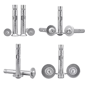 Thép không gỉ 304 Đầu chìm Lục giác Bên trong Lục giác Đầu tròn Bên ngoài Đầu lục giác Đầu hình trụ Vít mở rộng bên trong Daquan Expan