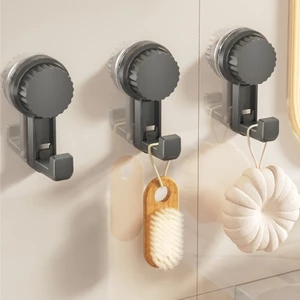 2 Móc Hút Chống Trơn Trượt Hoàn Hảo Để Treo Khăn Quần Áo Khi Tắm Không Làm Tổn Thương Tường Dễ Dàng Tháo Rời