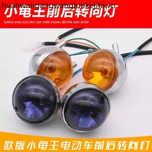 Xe Điện Phụ Kiện Xe Máy Phiên Bản Châu Âu Rùa Nhỏ Vua Bật Tín Hiệu Xe Máy Điện Nhỏ Rùa Vua Phía Trước Xoay Phía Sau Tín Hiệu