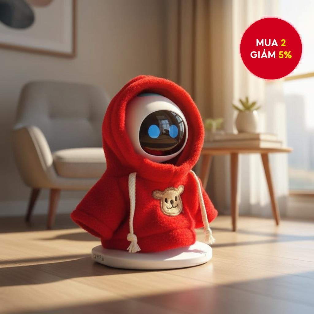 Eilik Smart Robot AI Tamagotchi Bộ Thời Trang: Áo Len, Mũ và Khăn Quàng Lễ Hội Combo