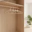 Móc treo đồ bơi hình dáng cơ thể bền bỉ Bộ sắp xếp tủ quần áo có thể gập lại cho đồ lót và áo ngực Tiết kiệm không gian cho tủ quần áo phòng ngủ [VN]