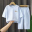 2026 Trẻ Em Mùa Hè Điều Hòa Quần Áo Ba Phần Tư Tay Loungewear Bé Trai Bé Gái Bé Mỏng Thoáng Khí Bộ Đồ Ngủ