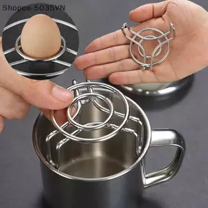 {AKIN} Bộ 2 nồi hấp bằng thép không gỉ nhỏ Ra có thể điều chỉnh độ cao thiết thực để sử dụng trong nhà bếp {a}