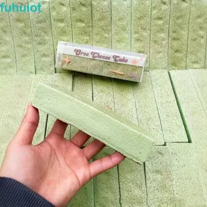 FUHUIOT Đồ chơi bóp phục hồi chậm, Đồ chơi ép que bơ lớn bằng tay co giãn, Đồ chơi nhào 24cm Đàn hồi Thư giãn Quà tặng Thanh bánh phô mai thực tế Trẻ em