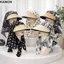 Mũ trùm đầu nữ KANGN, Chấm bi rộng vành mũ chống nắng đi biển, Thời trang chống tia cực tím Quấn toàn bộ Mũ xô thoáng khí Mùa hè ngoài trời