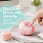 FUHUIOT Hạt Bóp Đồ Chơi, Kết Cấu Kép Dính Cảm Giác Bóng Squishy, Dễ Thương Handmade Chậm Phát Triển Siêu Mềm Bóng Da Đá Sử Dụng Văn Phòng