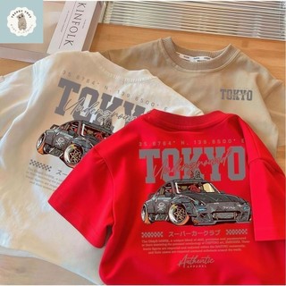 COD✅ (Hồ Chí Minh) Áo trẻ em đua xe Tokyo, bền bỉ và thoải mái, kích thước 90-150.