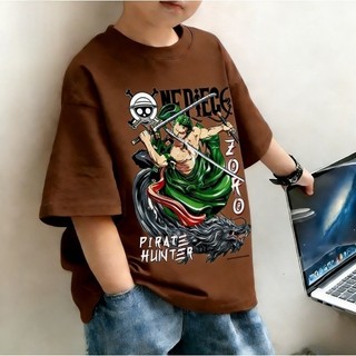 COD✅ (Hồ Chí Minh)Áo phông trẻ em / Áo một màu - Zorro / 100% cotton / Kiểu trung tính / Kích thước 90-150