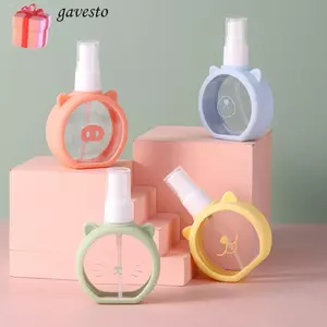 GAVESTO 1 Chai Xịt Nước Hoa, Chai Xịt Silicon 55ML, Chai Trang Điểm Rỗng Có Thể Đổ Lại