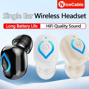 Tai Nghe Bluetooth Không Dây Đơn Trong Tai Mini Di Động Giảm Tiếng Ồn Độ Nét Cao Chất Lượng Âm Thanh Tuổi Thọ Pin Dài Tai Nghe Bluetooth 6.1