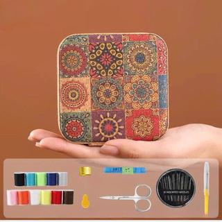 Bộ Kim Chỉ May Vá 57 Chi Tiết Hộp Đựng Tiện Lợi Dụng Cụ May Vá Gia Đình Nhỏ Gọn Dễ Mang Theo