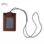 Apill Famus RFID Chặn Id Huy hiệu Chủ thẻ Ví da bò Phần cứng May Dây đeo có thể tháo rời Cụ thể (02)