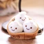 Túi FANSIN Quyến Rũ, Mô Phỏng Thực Phẩm Móc Khóa Thiết Kế Bánh Bao Móc Khóa, Dễ Thương Sang Trọng Treo Trang Trí Túi Trang Trí