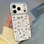 Ốp lưng iPhone Họa tiết da mạ họa tiết chó sữa iPhone 17 16 15 14 13 12 11 Pro Max Plus Max
