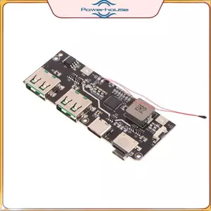 POWER QC4.0 + PD3.0 LED Dual USB 22,5W Micro / Type-C USB Mobile 18650 Mô-đun sạc Nhiệt độ / Bảo vệ mạch.