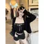 Áo len dệt kim dài tay phong cách kỳ nghỉ Hot Girl Laced-Up Chic Tube Top Vest Nữ 2026 Bộ đồ thời trang phong cách mới mùa xuân