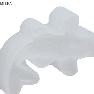 Misa 3D Luy Koi Cá Khuôn Silicon DIY Nhựa Đúc Nghệ Thuật Trang Sức Làm Thủ Công Epoxy Đẹp