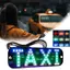 Đèn LED taxi LACYESUK RGB, Điều khiển từ xa Dải đèn linh hoạt đổi màu Đèn taxi, Điện áp 5-6V Đèn LED ô tô rỗng nhiều màu chạy bằng USB Đèn báo ô tô Dải đèn ô tô