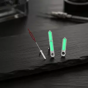 Đồng hồ NH35 Tay sửa đổi màu đỏ Bạc xanh lá cây Phù hợp với NH35 4R 7S Phụ kiện đồng hồ thay thế cho đồng hồ thợ lặn Đẹp