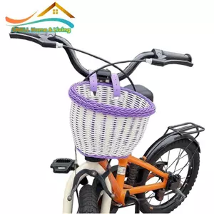 Giỏ xe đạp trẻ em Giỏ dệt cổ điển Giỏ trẻ em Giỏ trước