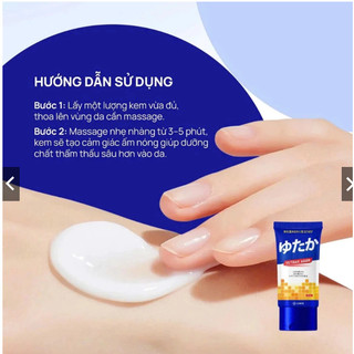 (CHÍNH HÃNG)Kem Ấm Cơ Thể YuTaKa, Cải Thiện Nhức Mỏi Cơ Thể &Xương Khớpl-Chiết Xuất Gừng, Ngãi Cứu, Dầu Đinh Hương 50g