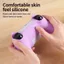 STABFOAM cho da điều khiển PS5, tay cầm chơi Game bằng silicon chống trượt, Vỏ bảo vệ hấp thụ sốc công thái học siêu mỏng đầy màu sắc cho phụ kiện trò chơi PlayStation 5