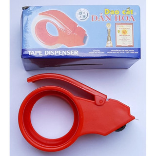 Cắt Băng Keo Cầm Tay Dân Hoa 5cm 5F Tay Cầm Sắt Cao Cấp – Dụng Cụ Cắt Băng Dính Đóng Hàng 100 Yard